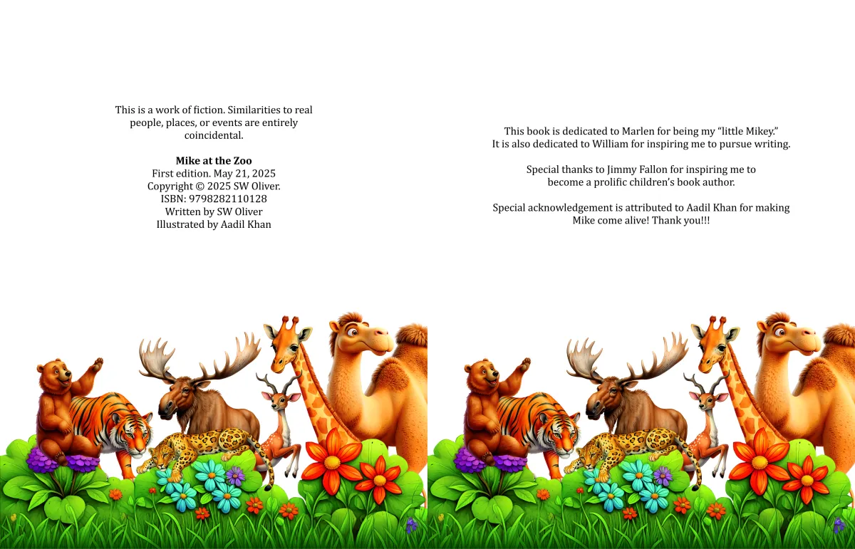 fiction children book interior formatting