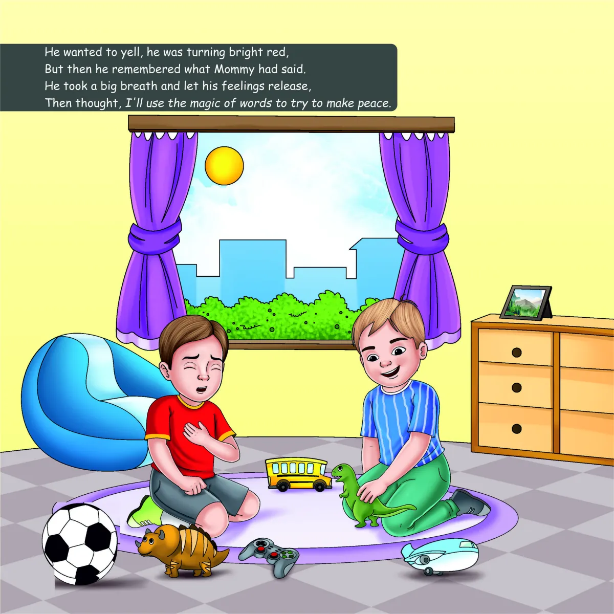 illustrated fiction book layout