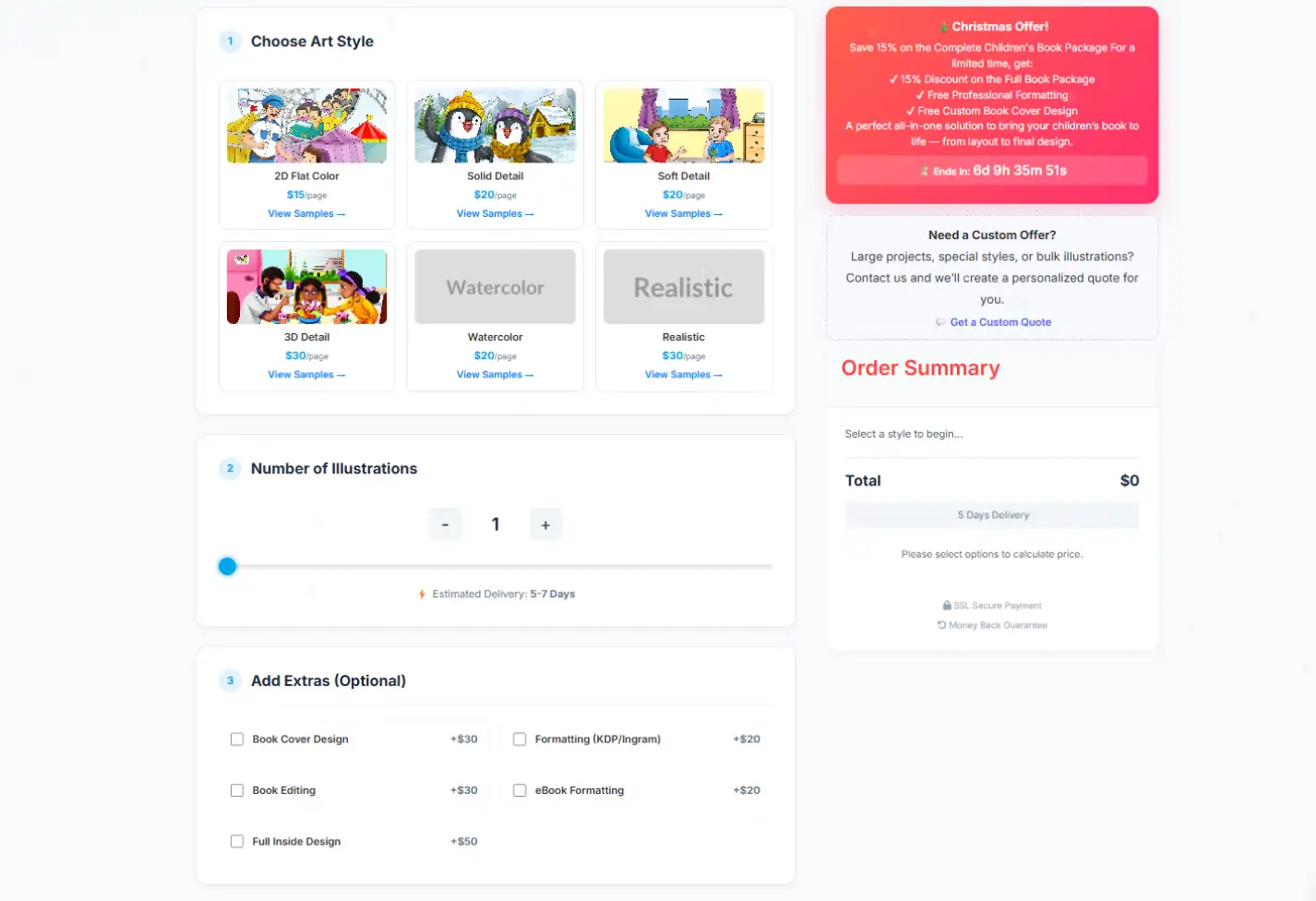 Kidillus Price Calculator