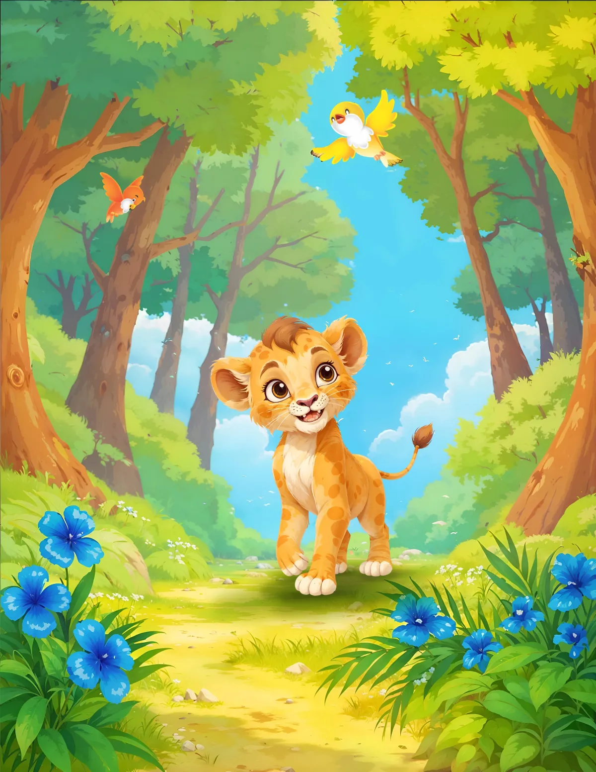 Watercolor children's book illustrator