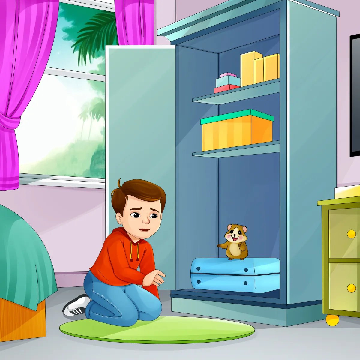 2D children's book for illustration