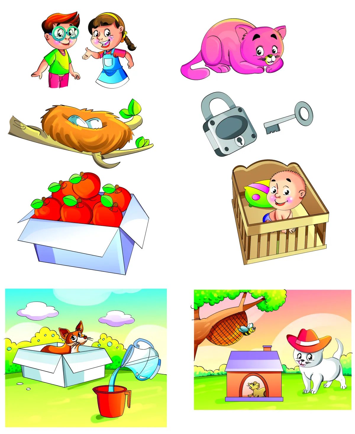 Kidillus Soft / Pastel children's book illustration sample 3