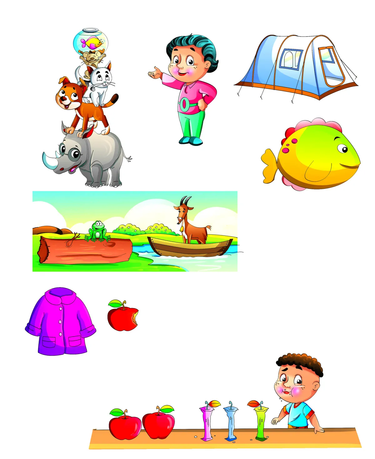 Kidillus Soft / Pastel children's book illustration sample 2