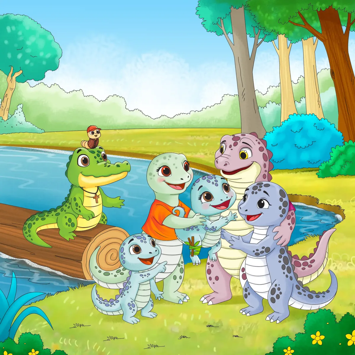 Soft Pastel / Whimsical children's book illustration style sample 3 by Kidillus