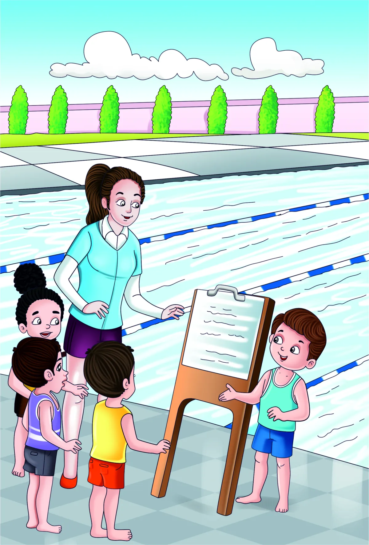 Soft detail illustration