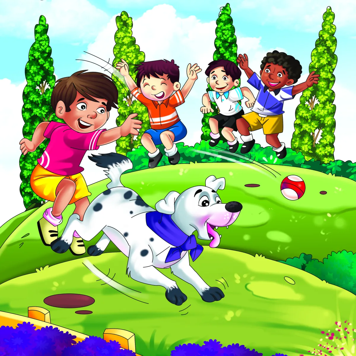 Soft color storybook