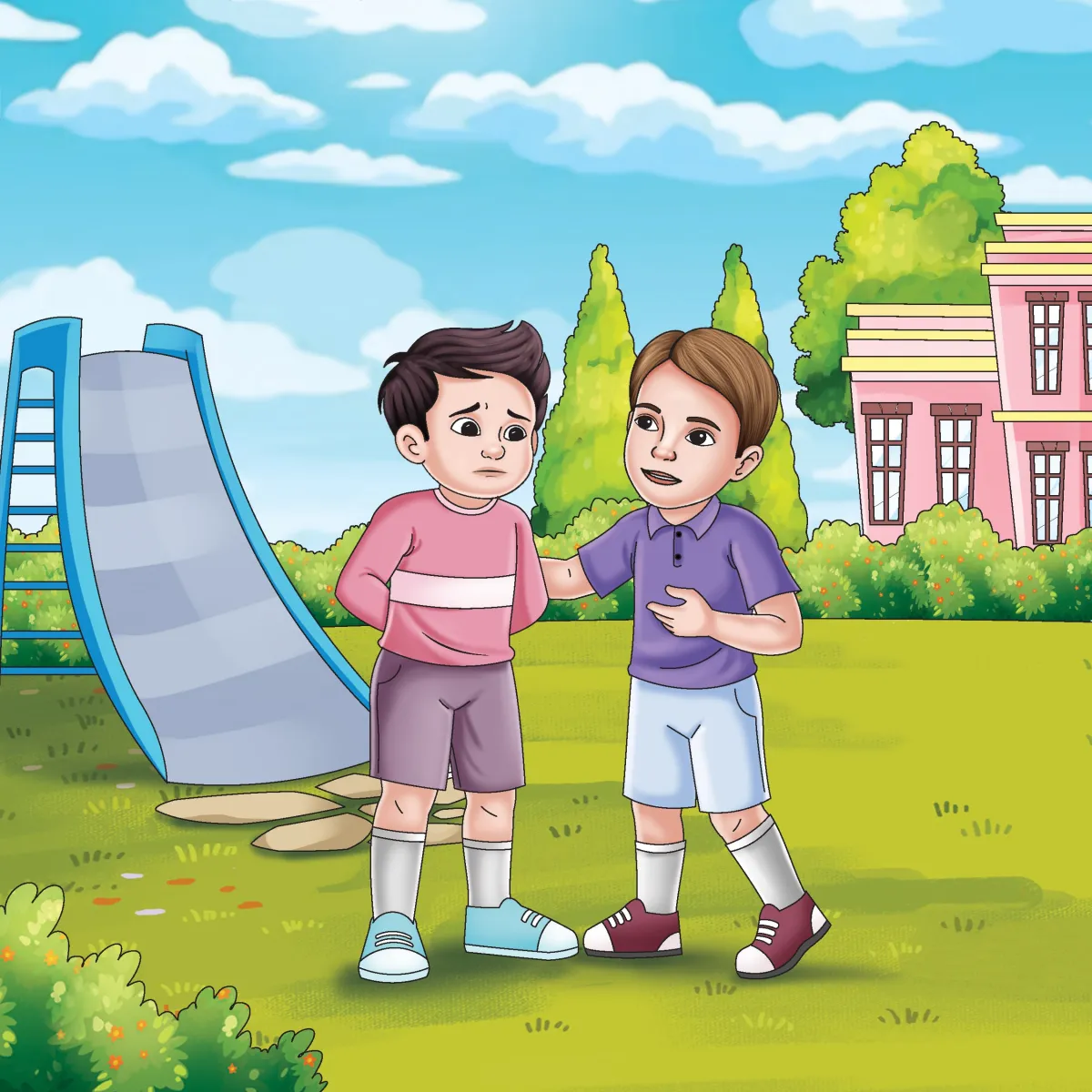 Soft illustration story