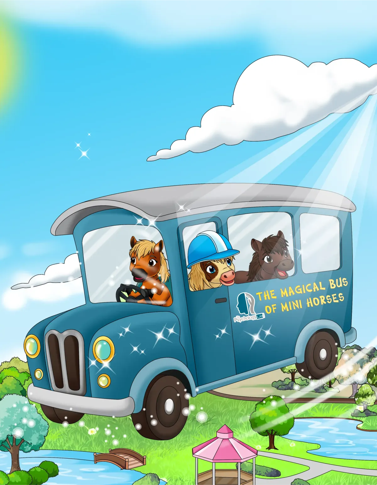 Solid / Bold Cartoon children's book illustration style sample 2 by Kidillus