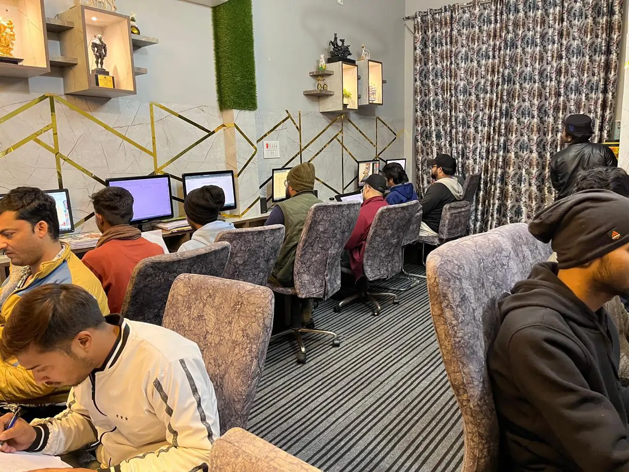 Children's book illustration workspace at Kidillus Studio