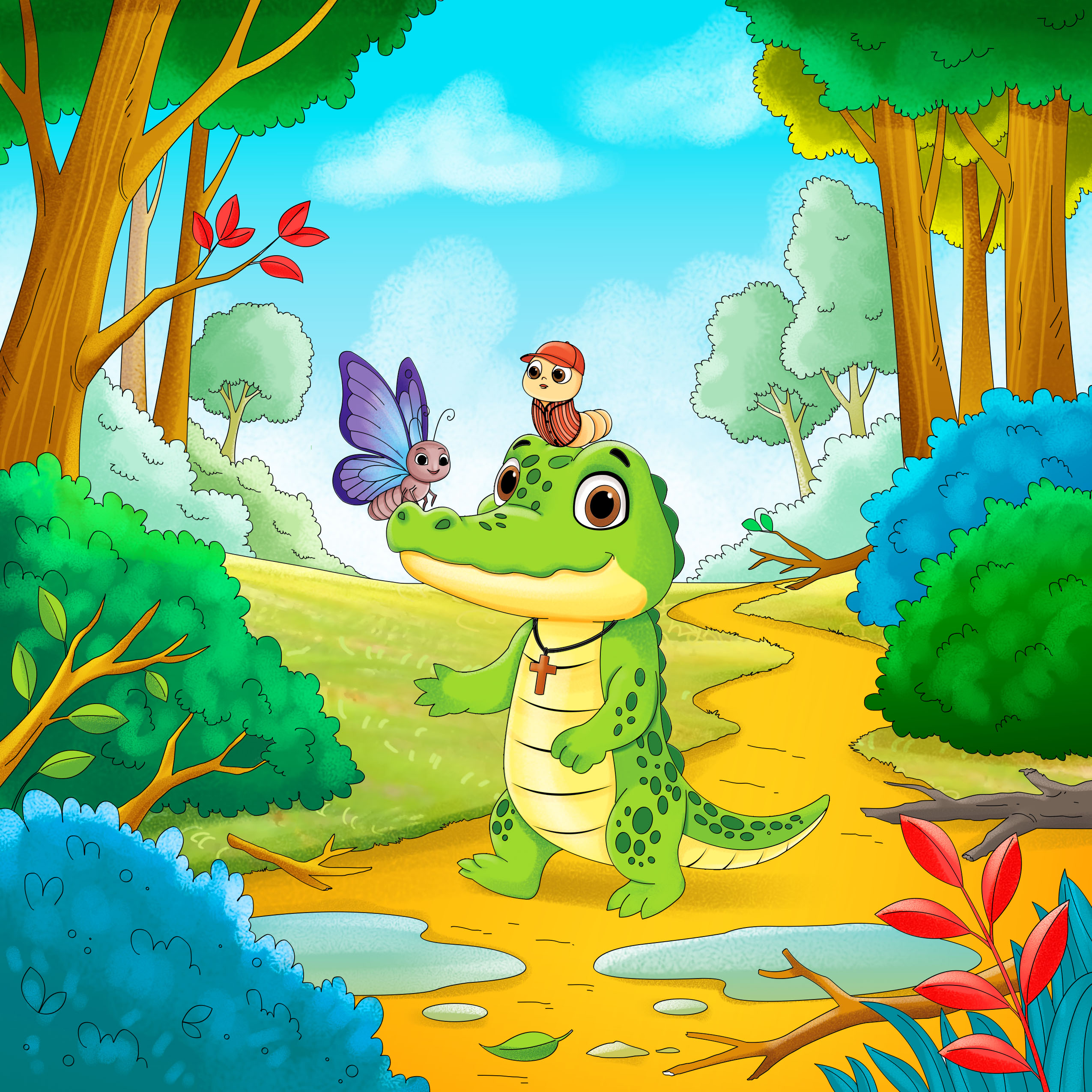 Children's book illustration review photo by Phillip Calvillo