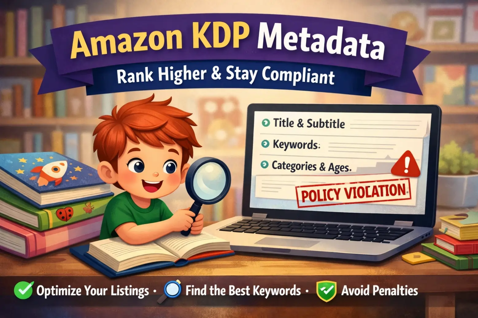 Don’t Let Your Children’s Book Get Buried: A Creator’s Guide to Amazon KDP Metadata