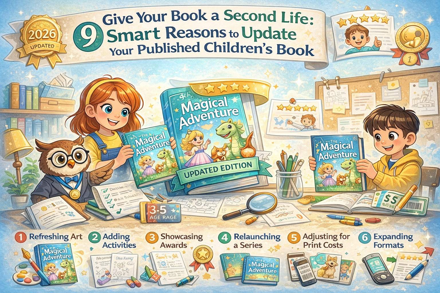 Give Your Book a Second Life: 9 Smart Reasons to Update Your Published Children\'s Book