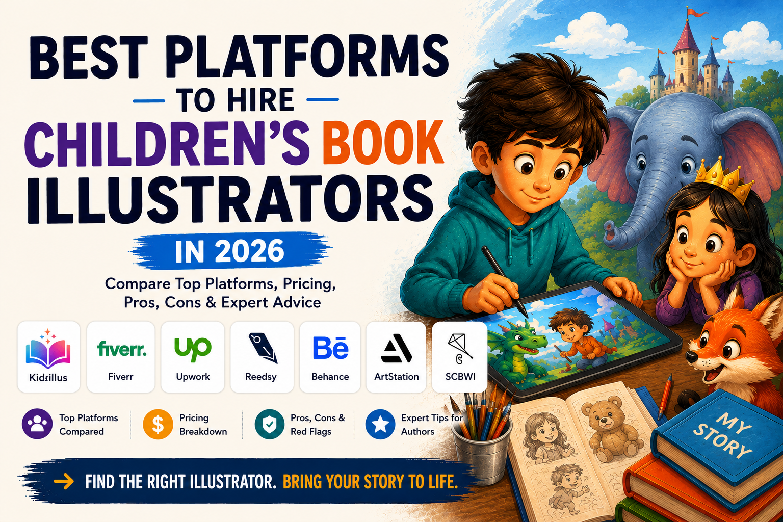 best-platforms-to-hire-childrens-book-illustrators