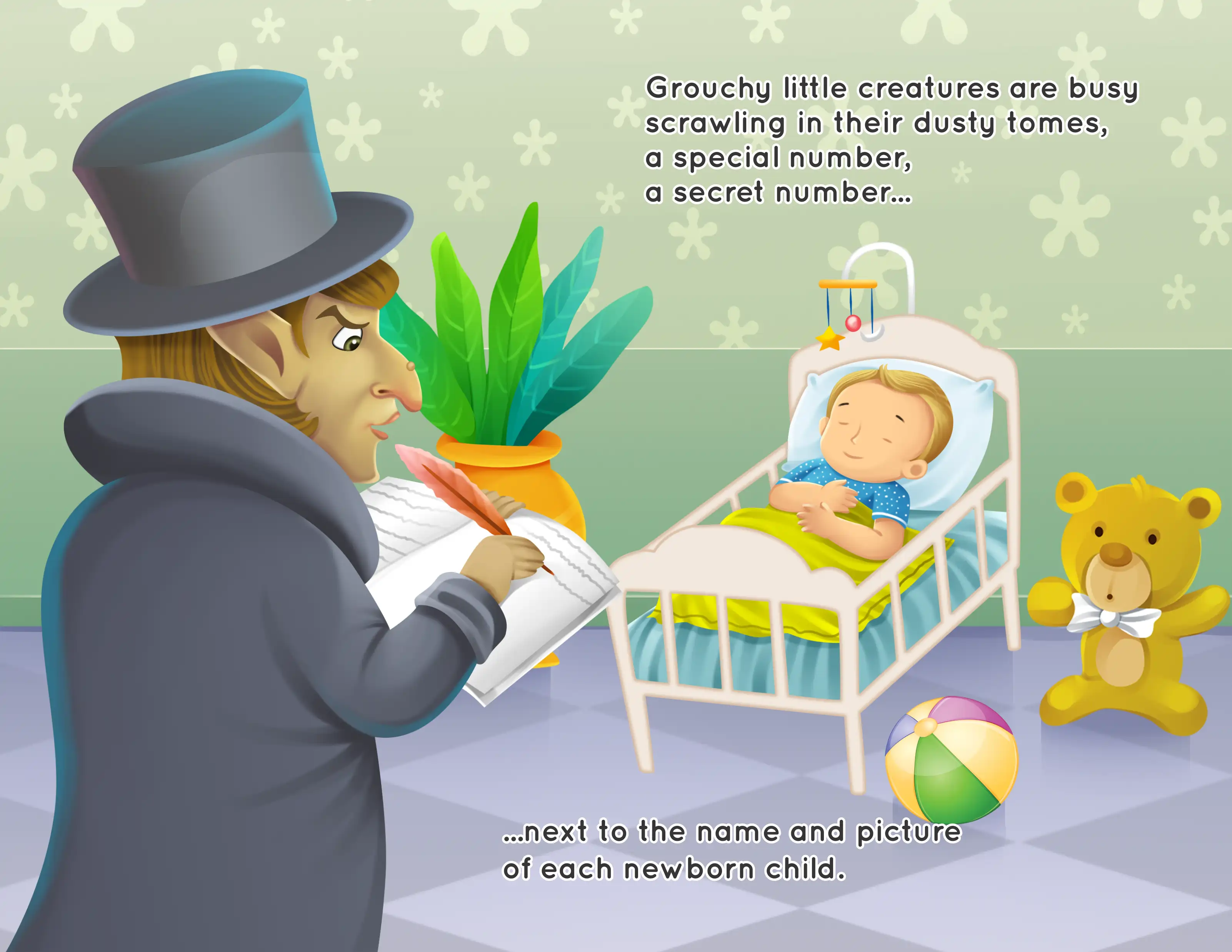 The Gnomes of Fibberton — illustration spread 1