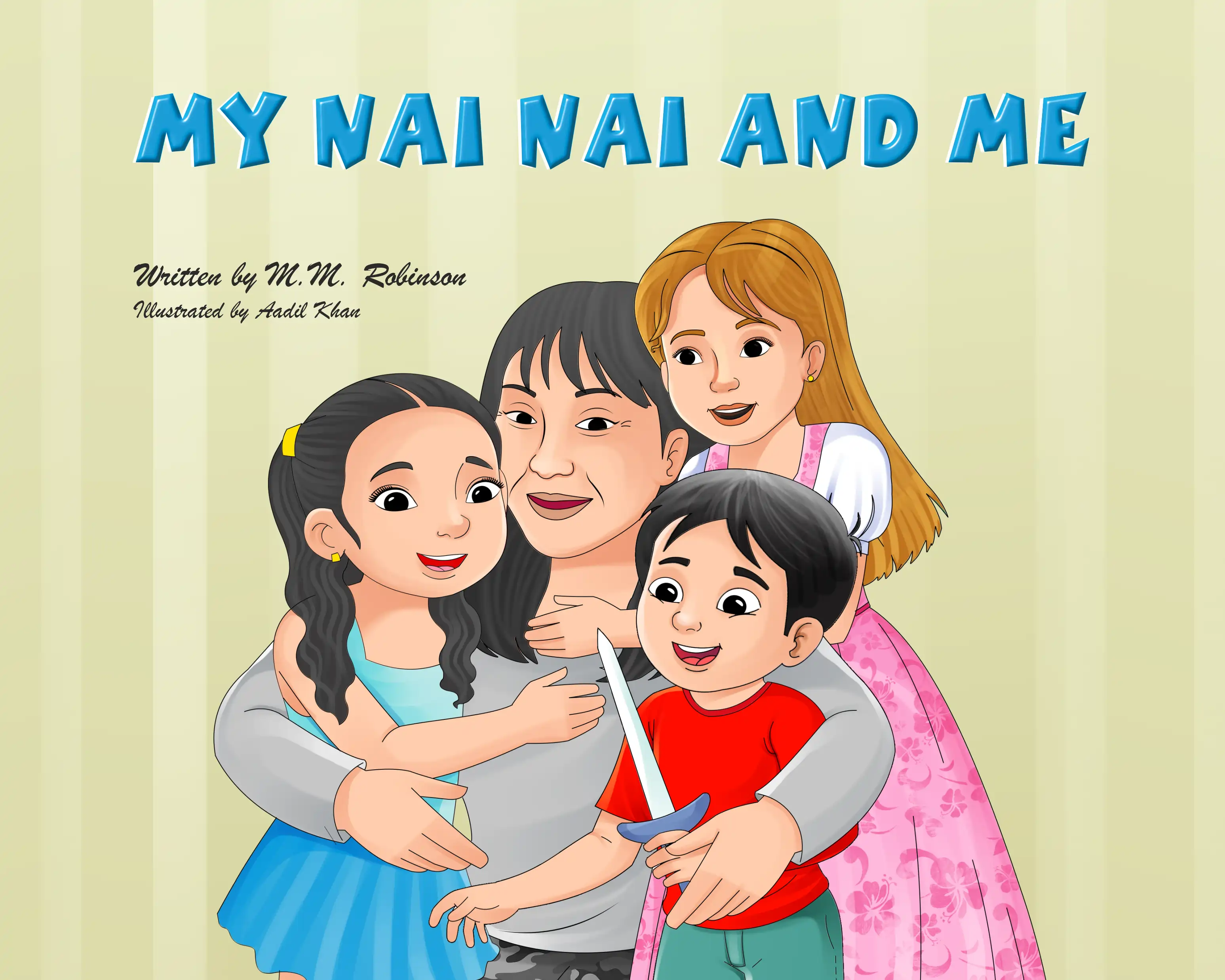 My Nai Nai and Me — children's book illustration
